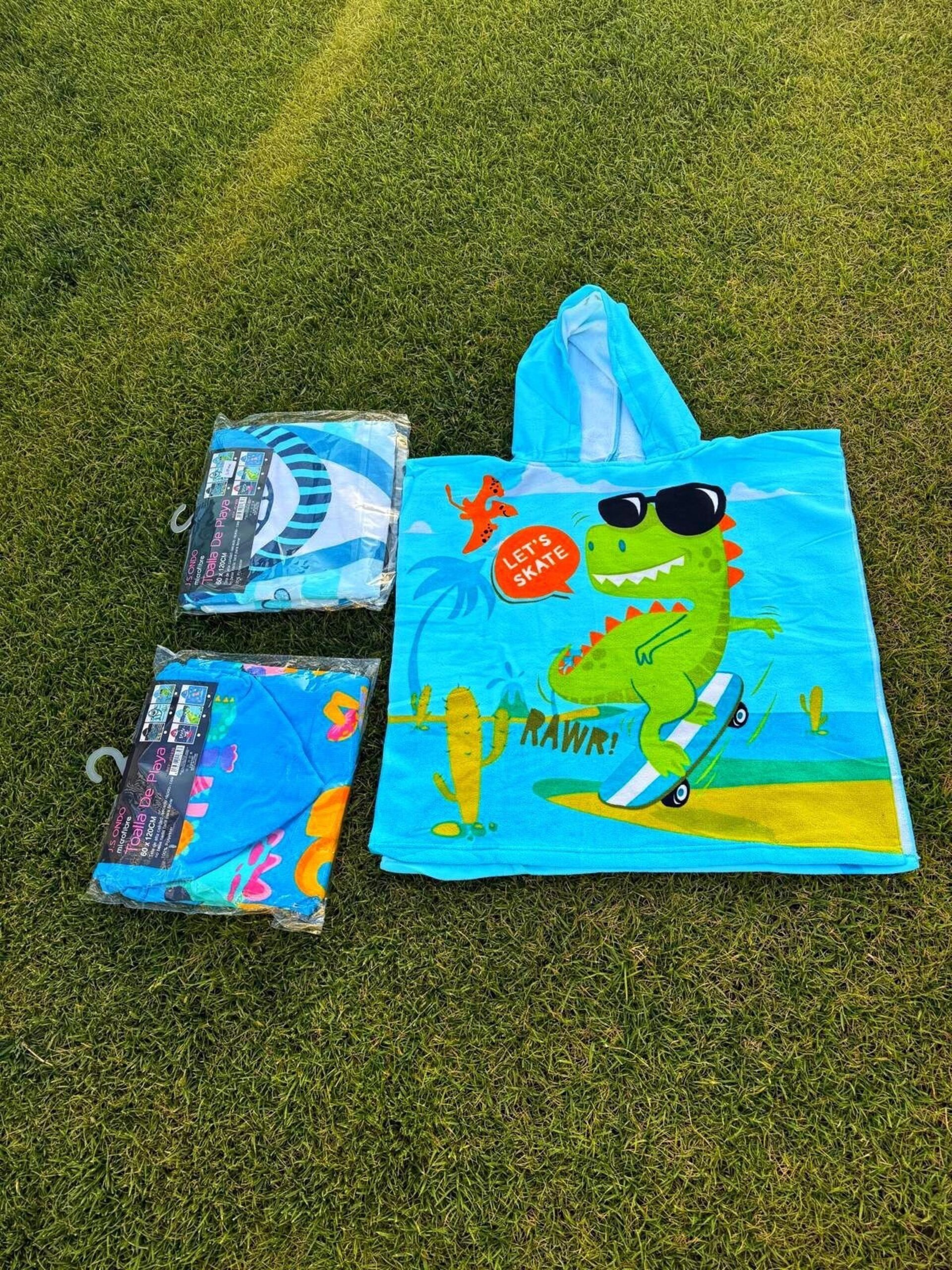 Toalla poncho infantil - 1