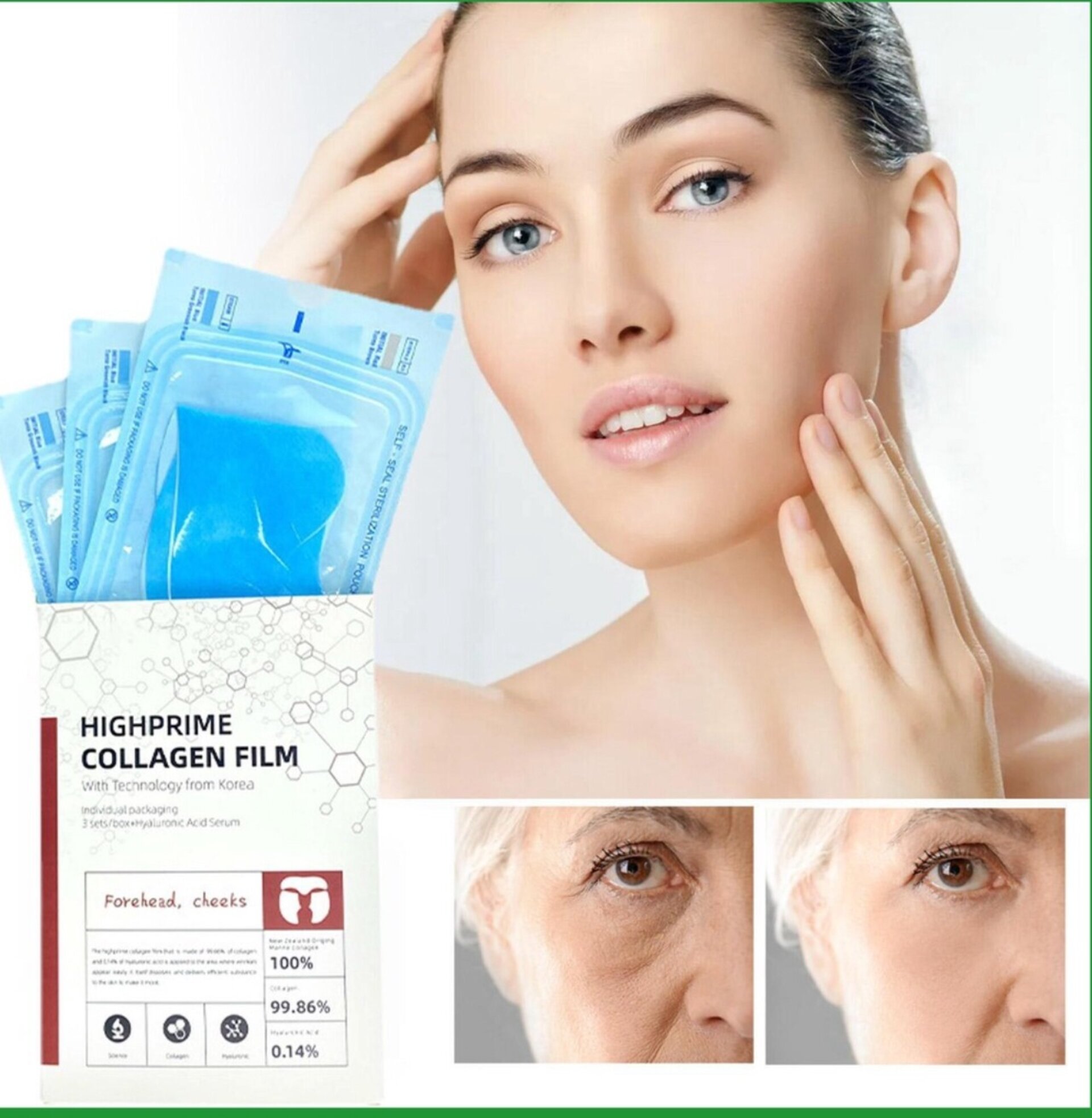 HighPrime Collagen Film – Parches de Colágeno Reafirmantes - 2