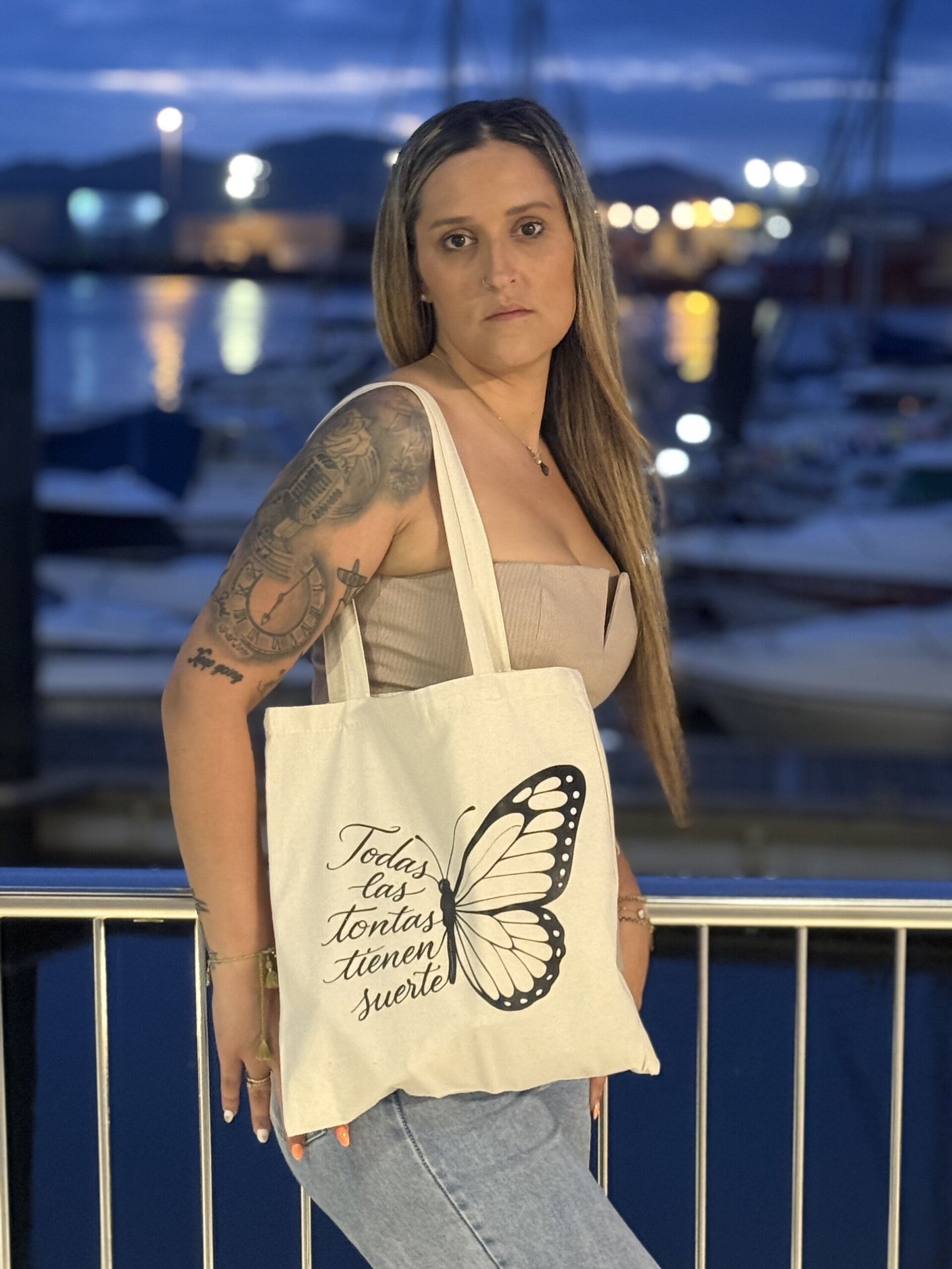 Tote Bag “Todas las tontas tienen suerte” 🦋 - 3